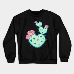 Cactus Hearts Crewneck Sweatshirt